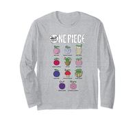 One Piece Devil Fruits Maglia a Manica