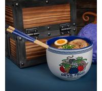 ONE PIECE DEVIL FRUITS RAMEN BOWL WITH CHOPSTICKS Accessori Cucina CINEREPLICAS