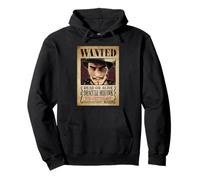 One Piece Dracule Mihawk Pirate Wanted Poster Felpa con Cappuccio