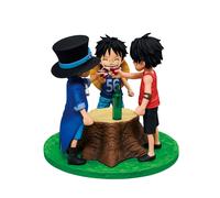 One Piece Dramatic Memories Ace & Sabo & Luffy Ichibansho figure 10cm