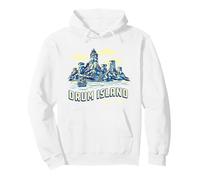 One Piece Drum Island Postcard Poster Felpa con Cappuccio