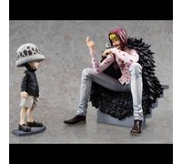 One Piece Excellent Model Limited P.O.P PVC Statue Corazon & Law MEGAHOUSE