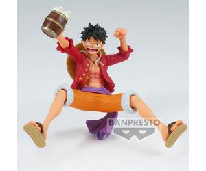 One Piece Figura Monkey D. Luffy "È un banchetto" 9 cm Banpresto