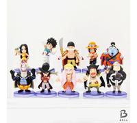 ONE PIECE Figure lot Complete Box Oka Shichibukai set di 10 RARE GIAPPONE BANDAI
