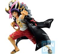 Ichibansho One Piece Red Monkey D Luffy Figure 13 Cm Arancione