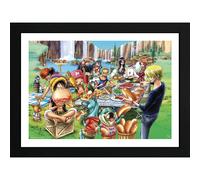 One Piece Framed Print Hot-dog Party (300) GB EYE