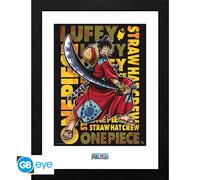 ABYstyle One Pièce - tirage encadré Luffy à wano Artwork