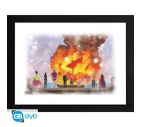 ONE PIECE - Framed print "Vogue Merry" (30 0)