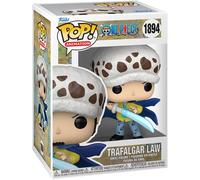 Funko Pop! Animation: OP - Trafalgar D. Water Law With Blue Anesthesia - One Piece- Figura in Vinile da Collezione - Idea Regalo - Merchandising Ufficiale - Giocattoli per Bambini e Adulti