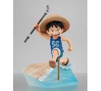 One Piece G.E.M. Series PVC Statue Monkey D. Luffy Run Run Run 15th annive...