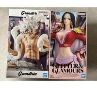 ONE PIECE GLITTER & GLAMOURS Rufy. Figura Boa Hancock BANPRESTO dal GIAPPONE