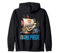 One Piece Going Merry Doodles Felpa con Cappuccio
