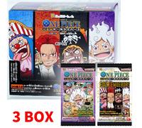 One Piece Great Pirate Seal Wafer LOG.14 adesivi 3 scatole BANDAI 20...