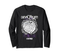 One Piece Gum-Gum Devil Fruit Maglia a Manica