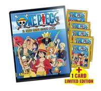 One Piece. Sticker & trading card. Ediz. illustrata. Con 5 bustine. Con ca...