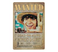 One Piece Ingot Luffy Wanted Poster Edizione Limitata Fanattik