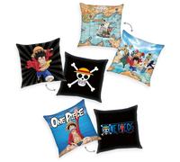 One Piece Kissen 3er-Pack Characters 40 x 40 cm NUOVO