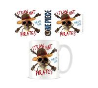 One Piece Mug (Live Action Pirate Emblem Design) 325 ml Tazza da caffè in cerami