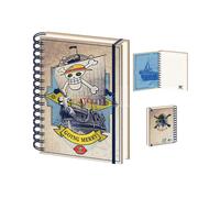 Pyramid International One Piece Notebook (Live Action Going Merry Design) Wiro A
