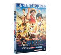 One Piece Live Action TV Series Vol.1-8End DVD giapponese doppia inglese sped...