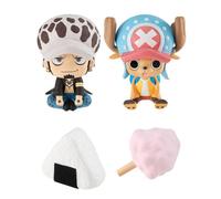 Megahouse One Piece Look Up Pvc Statues Trafalgar Law & Tony Tony Chopper Ltd Version 11 Cm Rosa
