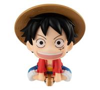 Megahouse Pvc Look Up Monkey D. Luffy One Piece Statue 11 Cm Rosa