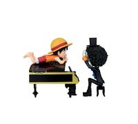 One Piece Luffy & Brook Word Collectable Stories Figura 8cm Banpresto