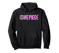 One Piece Luffy Jolly Roger Bright Logo Felpa con Cappuccio