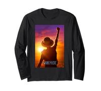 One Piece Luffy Sunset Poster Maglia a Manica