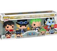 ONE PIECE LUFFYTARO, SABO, ZORO, JINBE SPECIAL EDITION FUNKO POP 8-BIT 4 PACK
