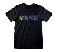 One Piece Maglietta a Maniche Corte Unisex Nero