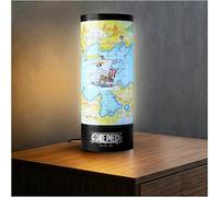 One Piece Mappa Cilindrica LED Lampada Bambini, Lampada da Comodino con 3 Livelli di Luminosità (USB-C o Alimentato a Batteria), Luce Notturna per Della Camera da Letto, Regalo Anime (Multi Map)
