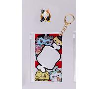 One Piece Mega Cat Project Nyan Piece Nyan Trading Figure with pouch Luffy 2...