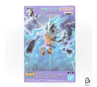 One Piece Monkey D Luffy Gear5 Banpresto WCF World Figura da Collezione Giapp...