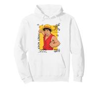One Piece Monkey.D. Luffy Piracy Felpa con Cappuccio