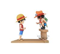 One Piece Monkey D Luffy & Portgas D Ace World Collectable Log Stories Figura 8c