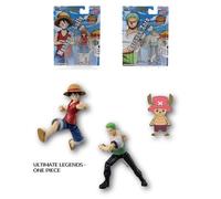 One Piece Monkey D. Luffy Roronoa Zoro Figure 12cm Ultimate Legends Bandai Toys