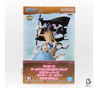 One Piece Monkey D. Rufy World Figura da Collezione WCF Log Stories BANPRESTO...