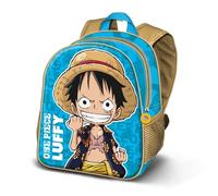 One Piece Monkey-Zaino Basic, Blu, 31 x 39 cm, Capacità 18,2 L