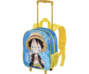 One Piece Monkey-Zaino con Ruote Piccolo, Blu, 26 x 34 cm, Capacità 12,5 L