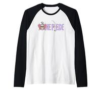 One Piece Mr. 3 Logo Maglia con Maniche Raglan