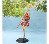 One Piece Nami Action Figure 19cm con Clima-Tatt e Effetti Fulmine Statue Gift ⚡