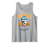 One Piece Nami Collegic Skull Canotta