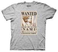 One Piece Nami Completo Ricercato Poster Anime Adulto Manica Corta Grafico