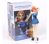 One Piece Nami Glitter & Glamours Nami Blue Metallic Color 25cm Banpresto