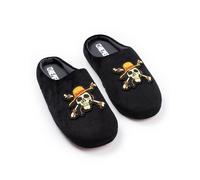 One Piece Nero Logo Pantofole Mule Uomini