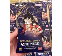 One Piece OP-01 Romance Dawn 1x Blister Paper Sleeve Booster Pack ENG SEALED