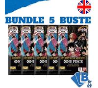 One Piece OP09 The Four Emperors Bundle 5 Booster Bustine ENG