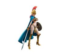 Megahouse Pvc P.o.p. Sailing Again Gladiator Rebecca One Piece Statue 22 Cm Oro
