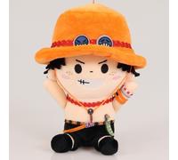 One Piece Peluche Portachiavi Portgas D. Ace Banzai Pose Mugiwara Store...